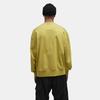 Y-3 Logo Solid Color Loose Fit Long Sleeve Cotton Crewneck Sweatshirt Men sweatshirt Yellow IP7696