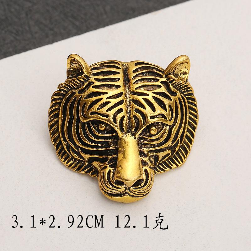 

Аксессуары Брошь тигра Винтажная леопардовая брошь Рубашка Булавка Декоративный сплав
