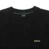 HUGO BOSS T-Shirts Men's Black Crew Neck Moderate Straight Fit 50475828-002