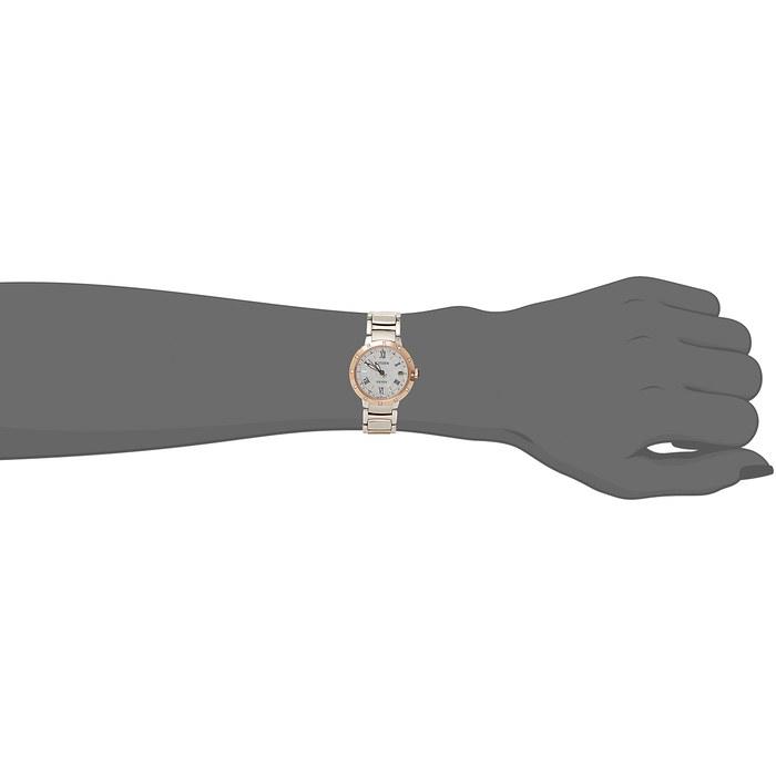 Citizen Citizen Exceed ES9334-58W Women's Eco-Drive Radio Watch, White Dial