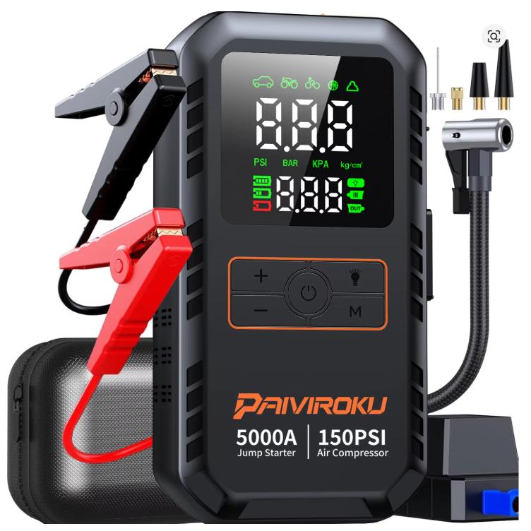 PAIVIROKU 5000A Car Jump Starter with