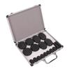 18pcs Heated Rocks Massage Stones Muscle Relax Therapy Basalt Hot Stone with Warmer Box 220V UK Plug
