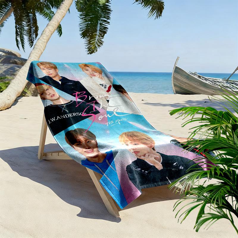 Harmonious Bonds: Unity Diversity Beach Towel Soft Outdoor Camping Swim Quick-drying Swim Towel Outdoor Pool Towel Outdoor Picnic Beach Mat Beach