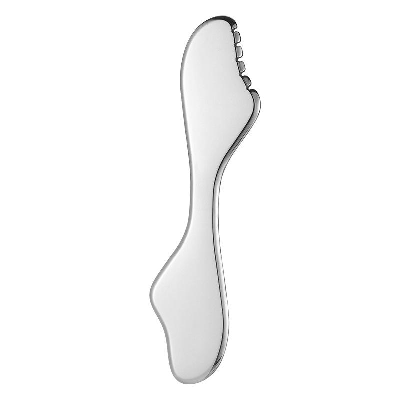 

Stainless Steel Gua Sha Board Scraping Body Massager Facial Lifting For Muscle Relaxing Soft Tissue Reduce Head Neck Back Pain