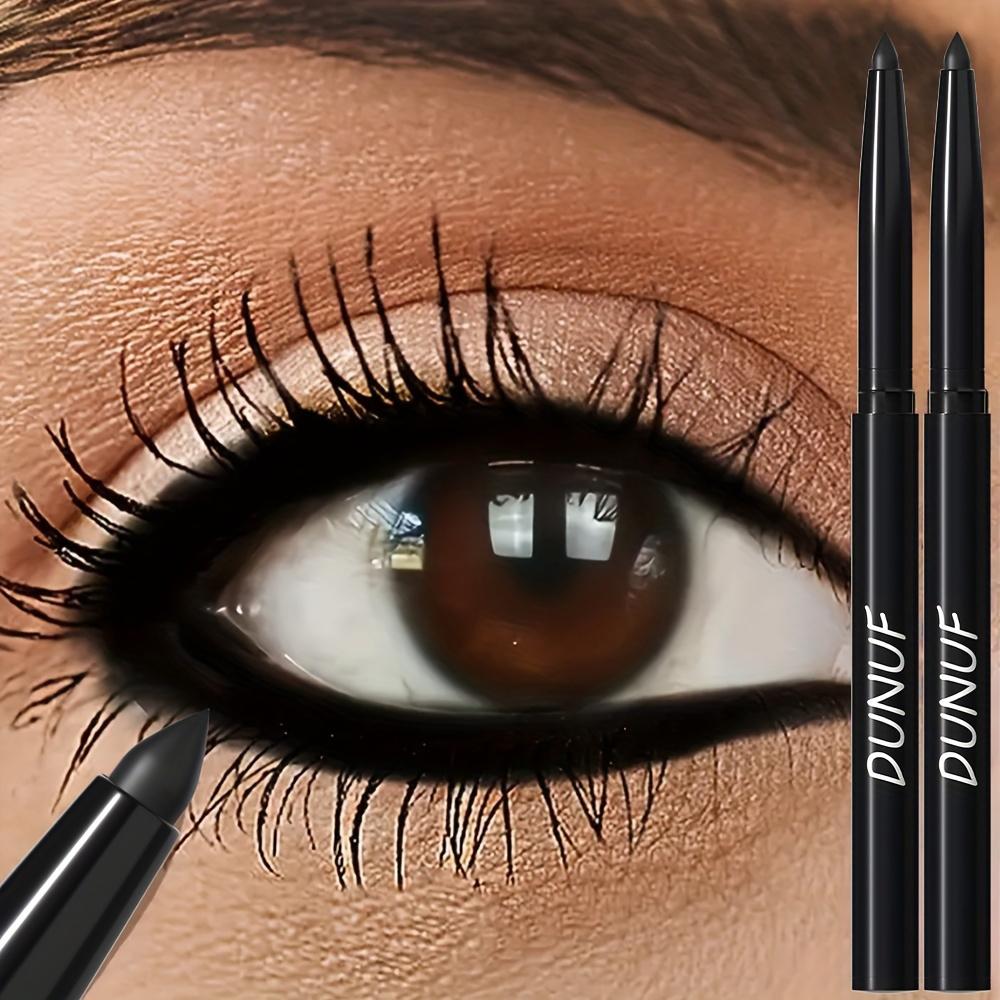 1 buc Creioane Eyeliner Negru Waterproof de Lungă Durată Rezistent la Transfer Eyeliner Prietenos cu Începătorii Machiaj Ochi Cadou
