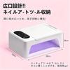 New Gel Nail LED UV Nail Light for Compatible with All 390W Curing Light with PU Hand 96 Fast Low Suitable for Hands and Japanese Instruction Manual
