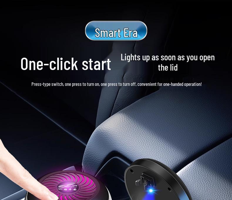 Car Ashtray with Ambient Light for Auchan X5/X7PLUS/X7, KOSAI Pro/5, KOSAI 3, KOSHAN High-end Models
