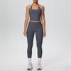 Strappy Back Sports Bra & High-Waisted Butt-Lifting Yoga Pants - Women's Activewear