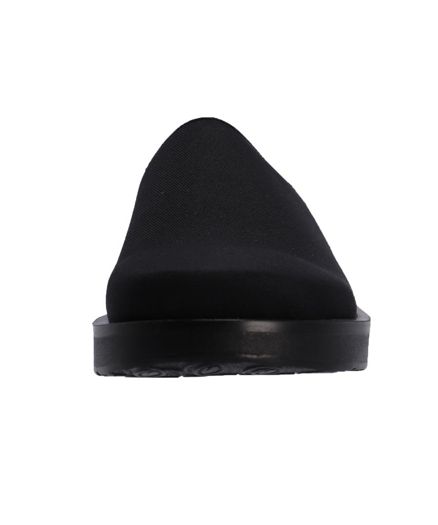 Liefny Fla Mules Hohe Clogs Schwarz (Muplh01)