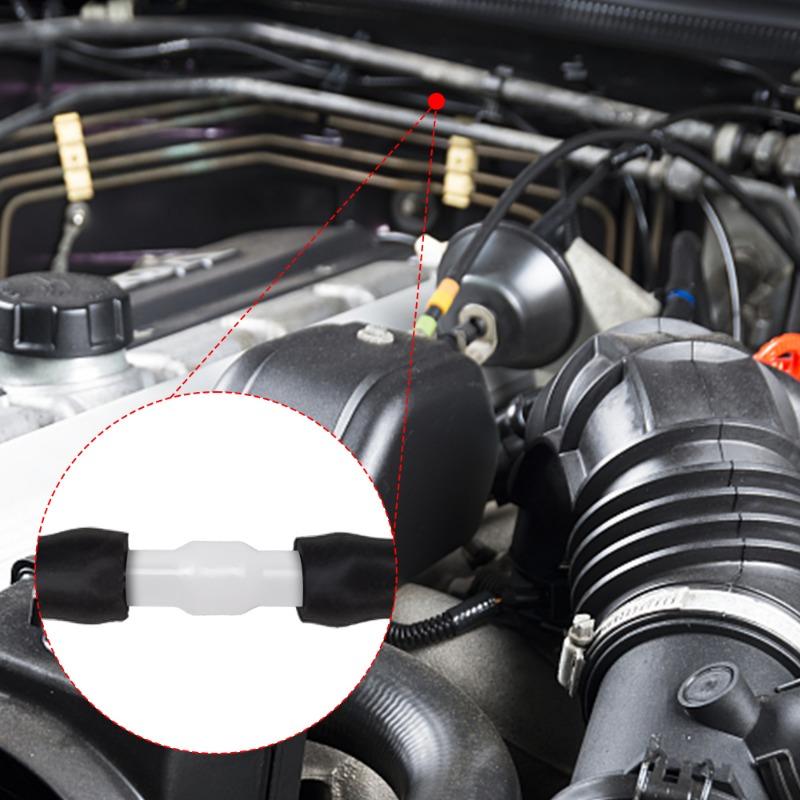 Car Windscreen Washer Joiner Pipe Connector T Piece Straight 3 Way Y Piece Air Fuel Water Petrol Wiper Washer Nozzle Hose White
