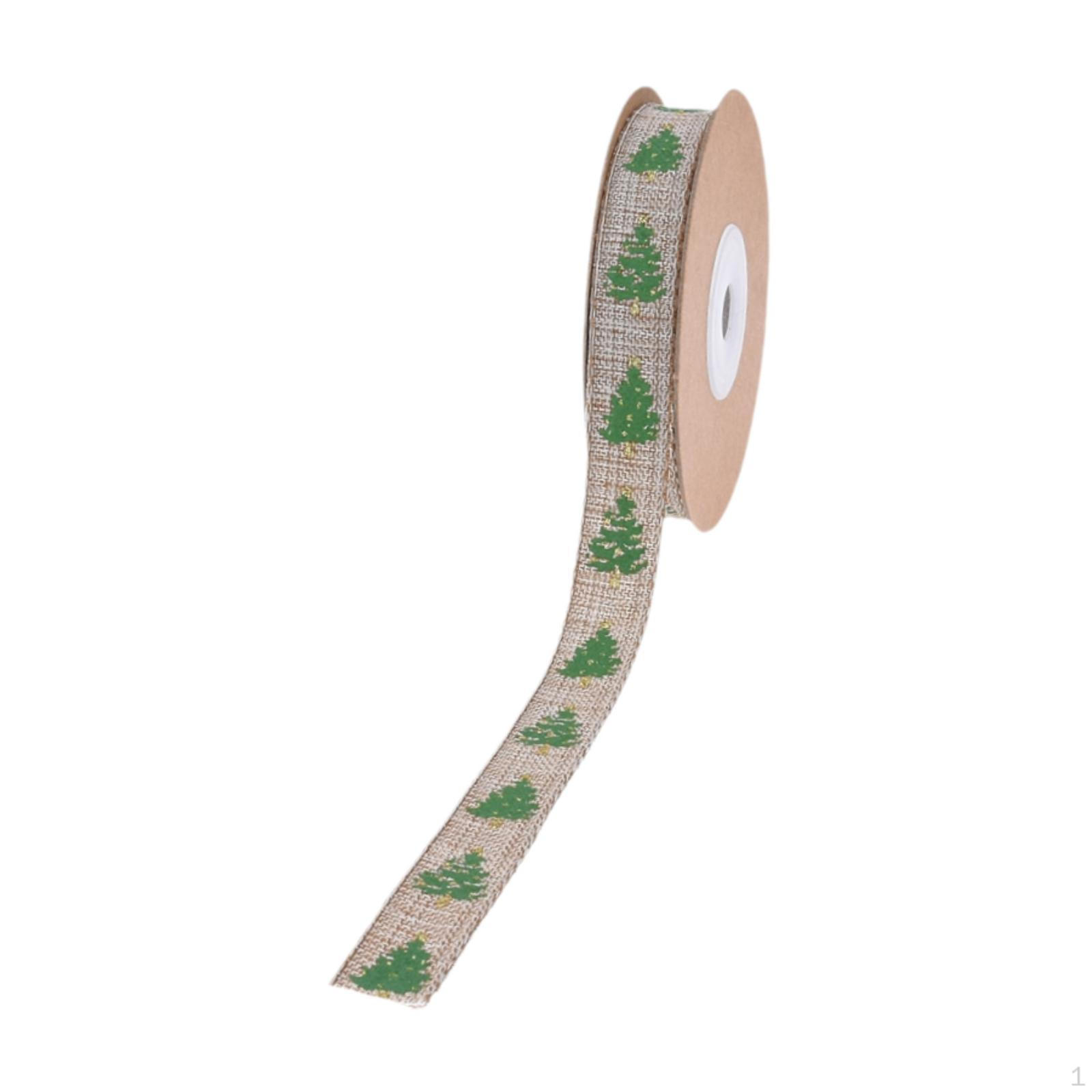 

8 метров рождественской декоративной ленты, 1 рулон, украшение для домашней вечеринки