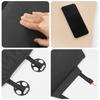 Suede Fabric Car Seat Extension Leg Rest Cushion Auto Extender Cushion For Lexus Fsport GS GX IS LS LX CT LC RC LBX NX RX 350h