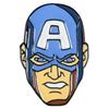Badge Marvel Avengers Captain America - Rouge - Enfant - Ocio Stock