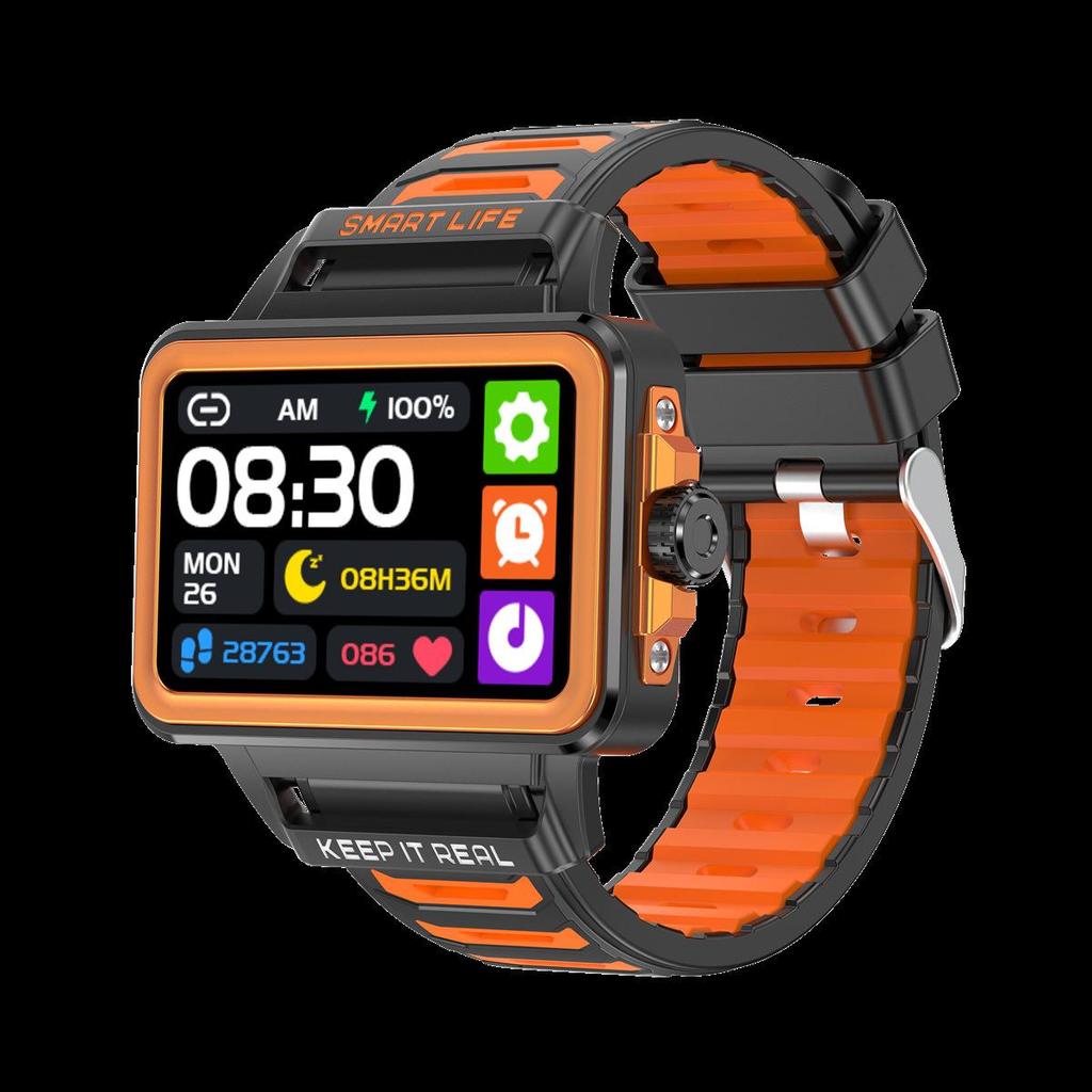 S666 Smartwatch: Sports Pedometer, Dynamic Heart Rate, All-Day Monitoring, Game Alerts