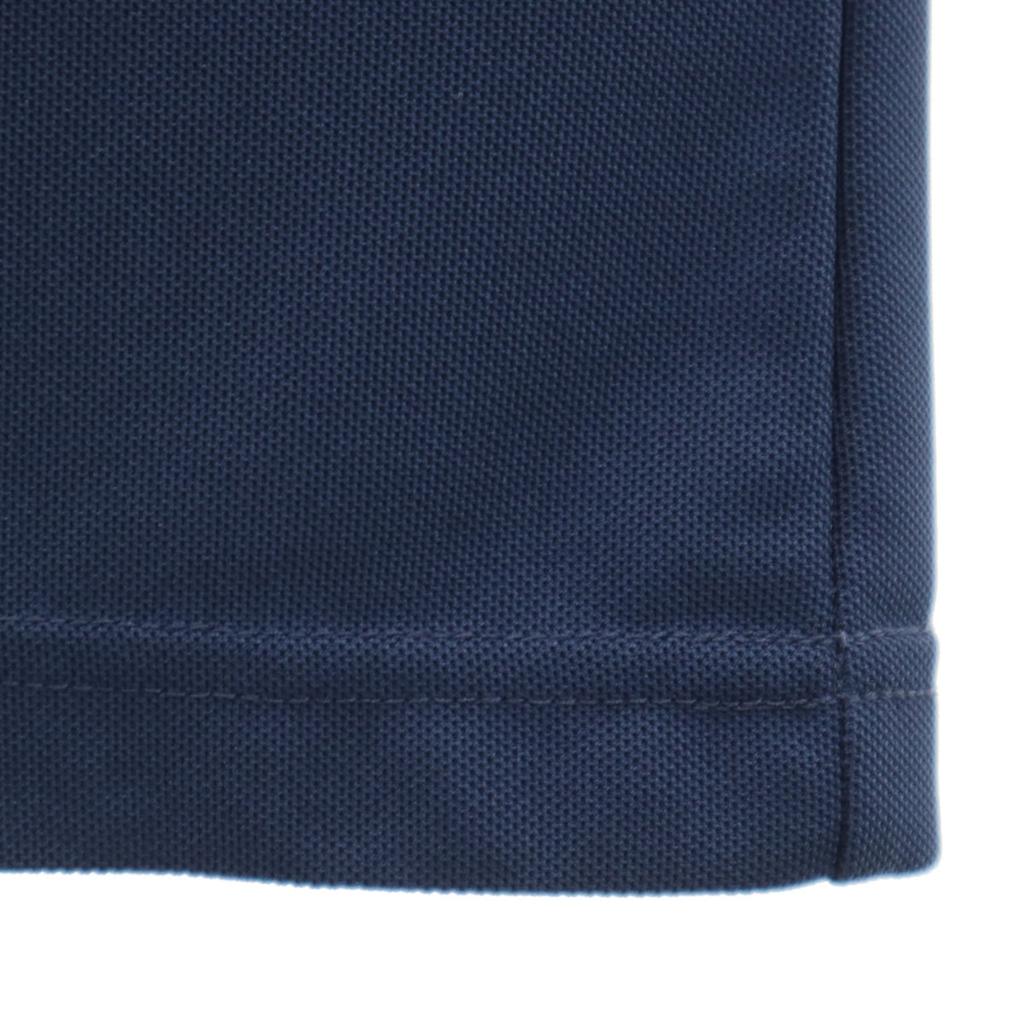 MONOCROM Back print Short sleeve Polo shirt XL Navy Men's Used