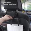 2Pcs Auto Seat Hook Storage Hanger Car Accessories For Mitsubishi EK Pajero Xpander Eclipse Cross ASX L200 Xforce Outlander Mira