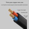 Easy To Use Extension Cord Universal Cord Male To Female Cable Long Service Cable Replacement Cord for Various Devices