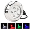 12V 24V Yacht Underwater Light 316 Stainless Steel 100 degrees  Lighting Angle IP68 Waterproof 6 LED Chips Seawater Tail Dome Swimming Pool Lamp