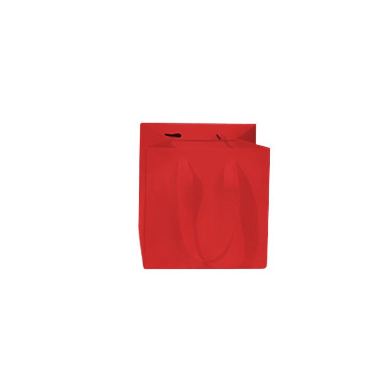 Square Paper Gift Bag for Flowers & Basketball Birthday with Simple Ins Style