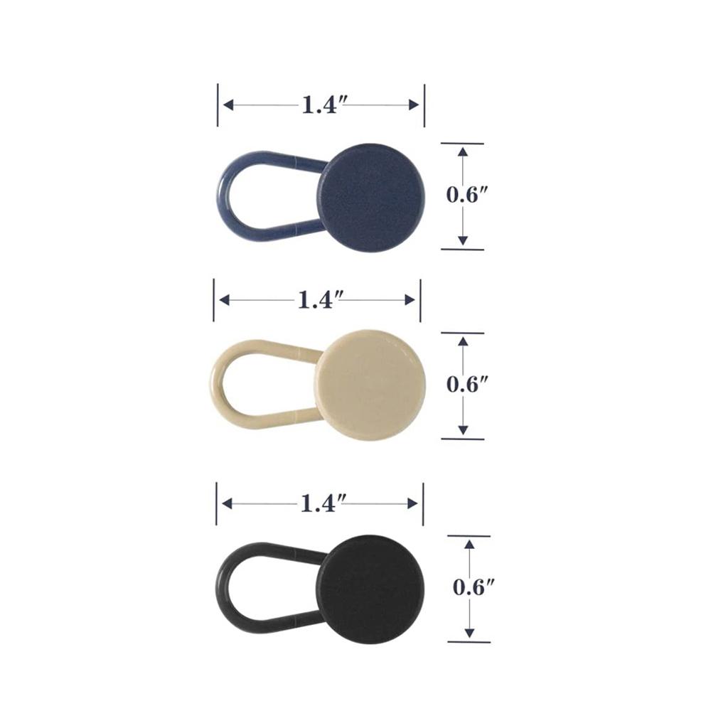 

3PCS Button Extender Flexible Button Waist Extenders for Pants Flex Button Pant Extender for Men and Women’s Pants Shorts Skirts
