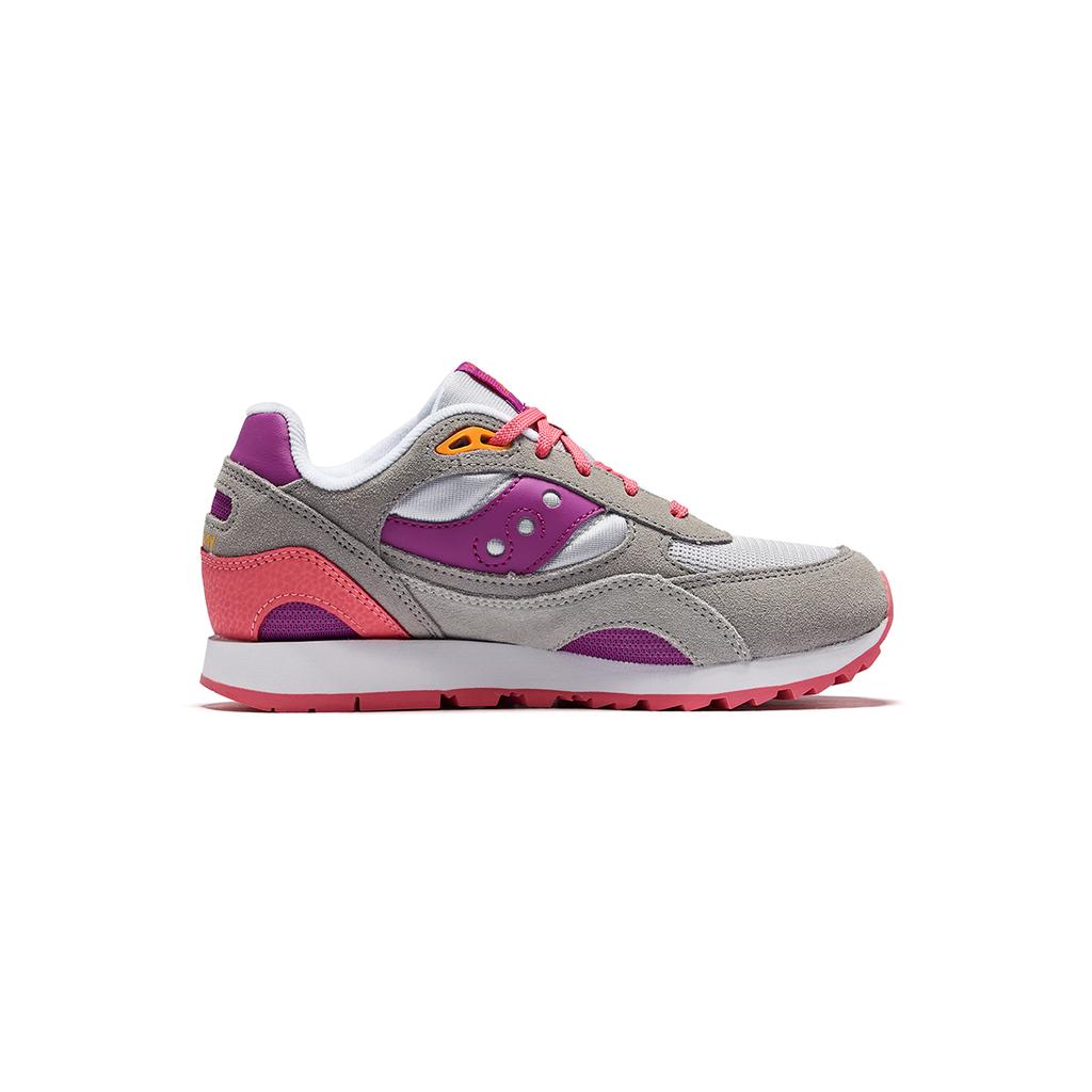 Saucony Shadow 6000 Casual Shoes Kids Sneakers Gray Pink SK167885