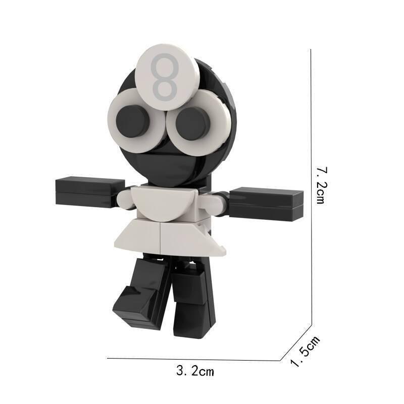 World Building Dandys Blocks Action Figure Toy Game Gifts Peripheral