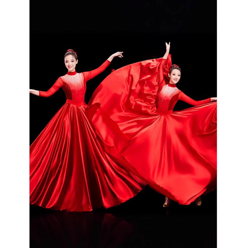 Moderne Dans Performance Jurk voor Dames