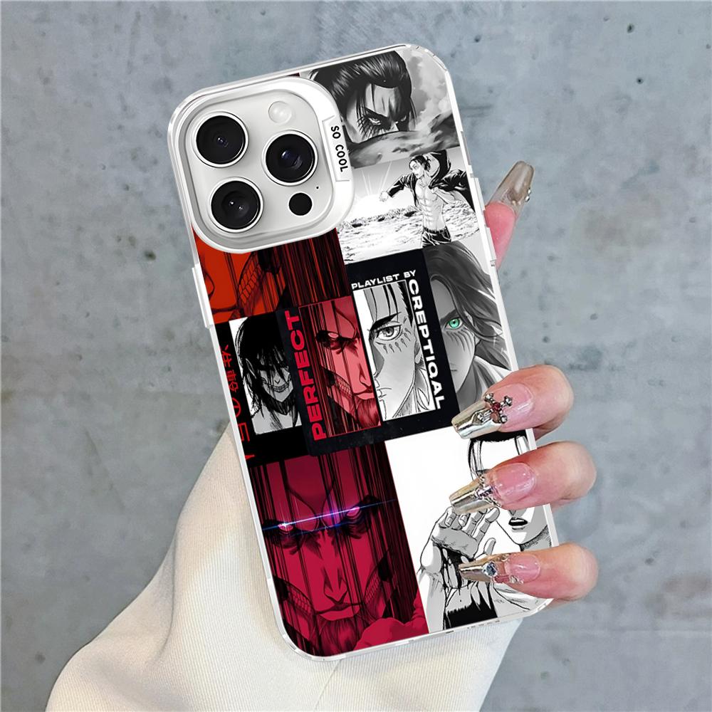 Levi Eren Jaeger Phone Case For IPhone 16 15 14 13 12 11 Pro Max X XR XSMAX 8 7 Plus Matte Shockproof Back Cover
