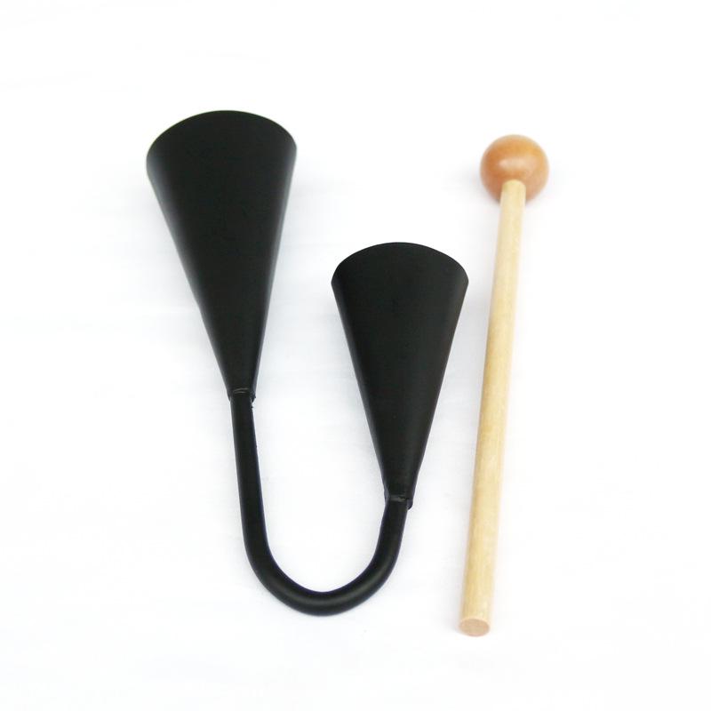 

Metal Iron Double Bell Orff Percussion Instrument for Early Childhood Education