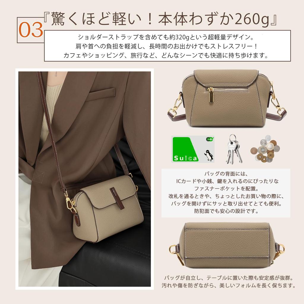 [imeetu] Bolsa de Ombro de Couro Genuíno para Mulheres, 2 Vias, Pequena, Bolsa de Ombro para Smartphone, Bolsa Transversal, Leve, Autoportante, Pequena, Estilosa,