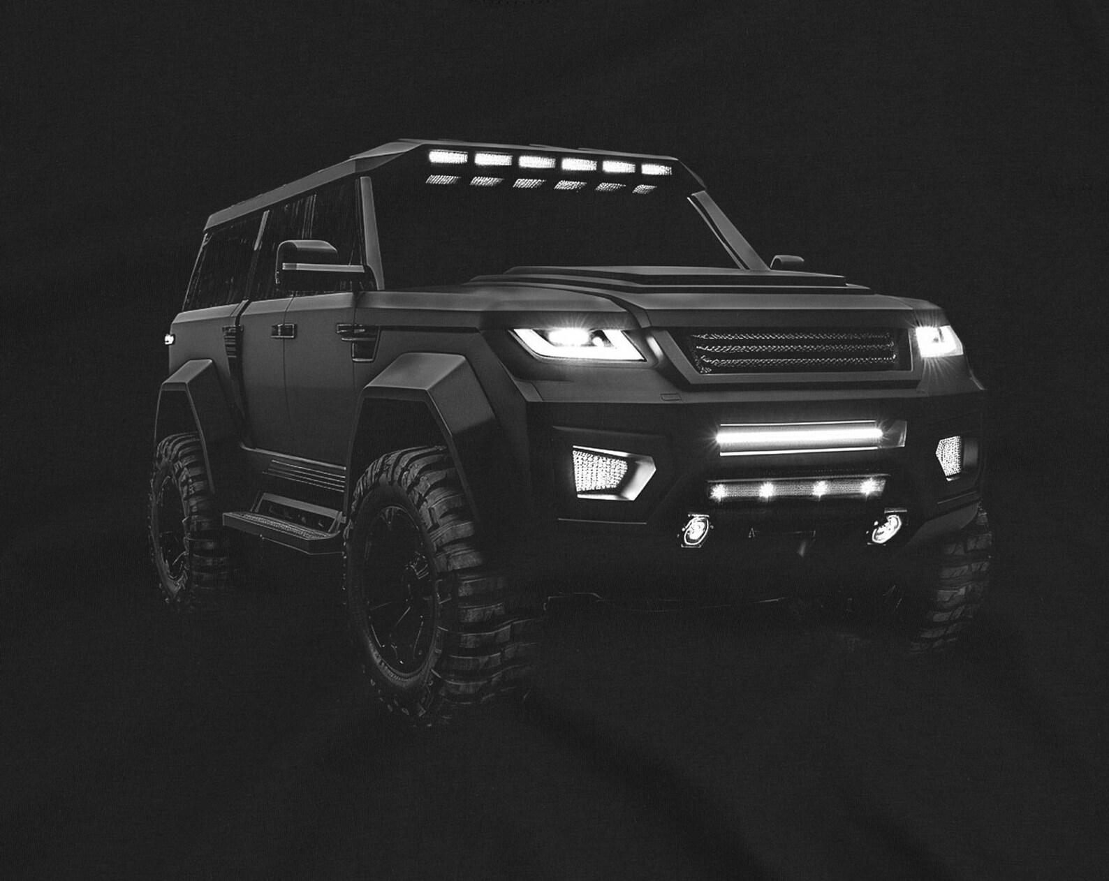 Off-Road 4x4 SUV Adventure Vehicle T-Shirt XL