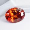 CERTIFIED Natural 19.45 Ct Orange Sapphire Oval Cut Stunning Loose Gemstone