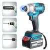 21V 800 N.M 288VF Portable Electric Wrench With 2Battery New Cordless Brushless Impact Wrench Drill