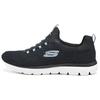 Bobs Sport Comfortable Soft Wear-Resistant Low-Top Casual Shoes Women Sneaker Black 150257-BKBL