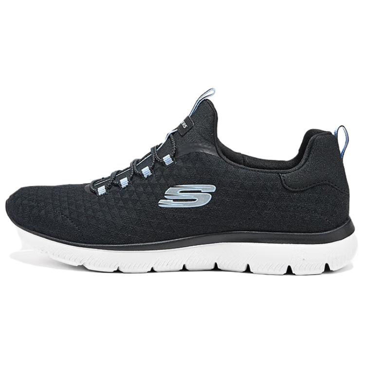 Skechers Bobs Sport Comfortable Soft Wear-Resistant Low-Top Casual Shoes Women sneaker Black 150257-BKBL 35