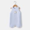 Baby Sleeveless Footed Sleep Sack With Snap Cartoon Print Cotton Toddler Sleepwear 1-3 Years