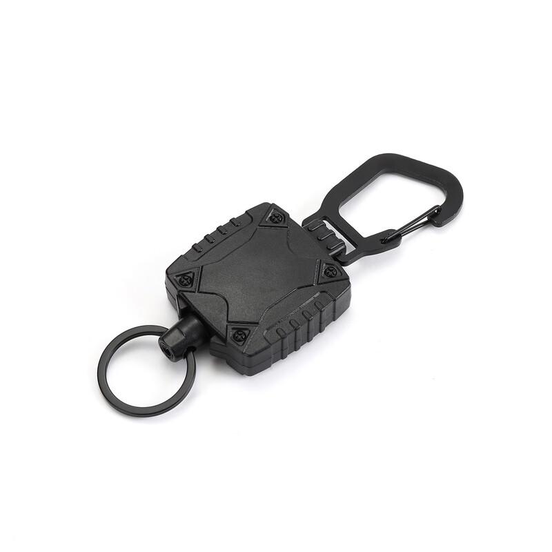Tolex Retractable Keychain with Steel Wire Rope