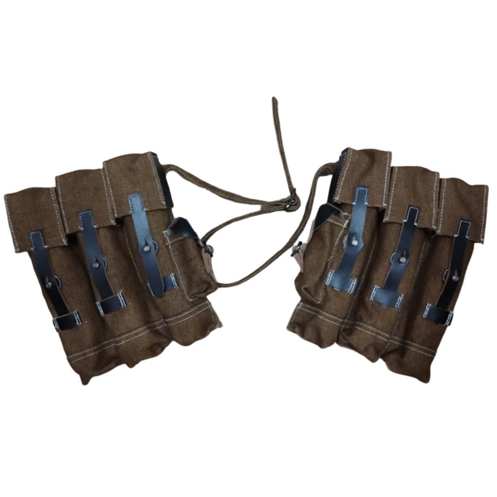 MP4 Magazine Ammo Pouches Jute Cotton - Reproduction EF-WV2X-B490