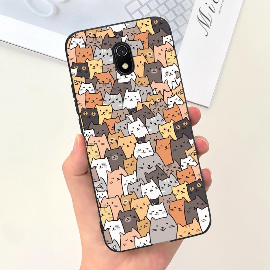 For Xiaomi Redmi 8A Case Stylish Candy Painted Cover Soft Silicone Phone Case For Xiaomi Redmi 8 8A Redmi8 A Bumper 6.22'' Shell