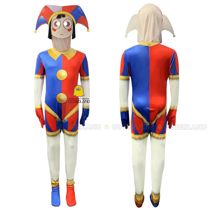 The Amazing Digital Circus Pomni Kinger Zooble Cosplay Cartoon Costume Gangle Halloween Party Costumes Kids Children