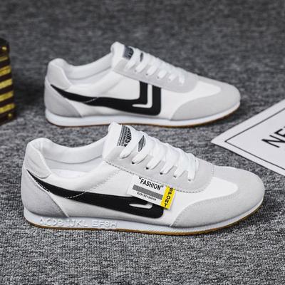 Neue Herbst Herren Trendy und vielseitige Sneakers Man Lace-up Flats Outdoor Mesh Atmungsaktive Causal Light Schuhe Zapatillas