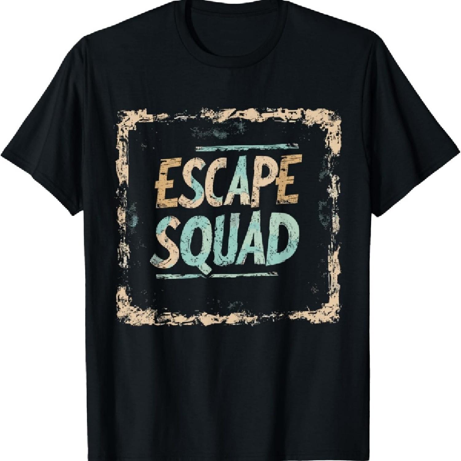 

Birthday Party Matching Outfits Family Escape Room Squad T-Shirt XXXXXL чёрный