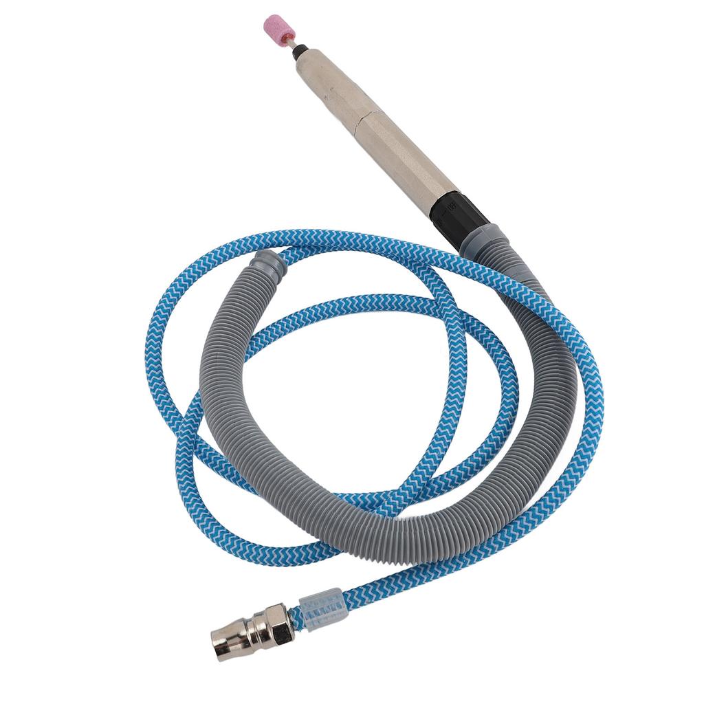 Pix de gravură pneumatic cu mandrină M3 Interfață furtun NPT1/4 Inch 65000RPM Polizor pneumatic drept Eng