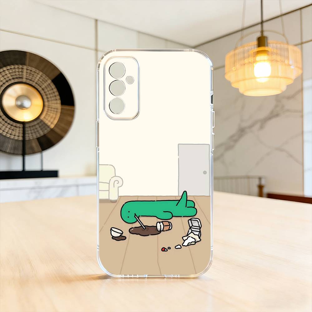 

Hot Cute Anime J-Joguman Phone Case For SamsungA10,12,20,21S,30,31,40,50,51,52,70,71 Transparent Cover Samsung a514g