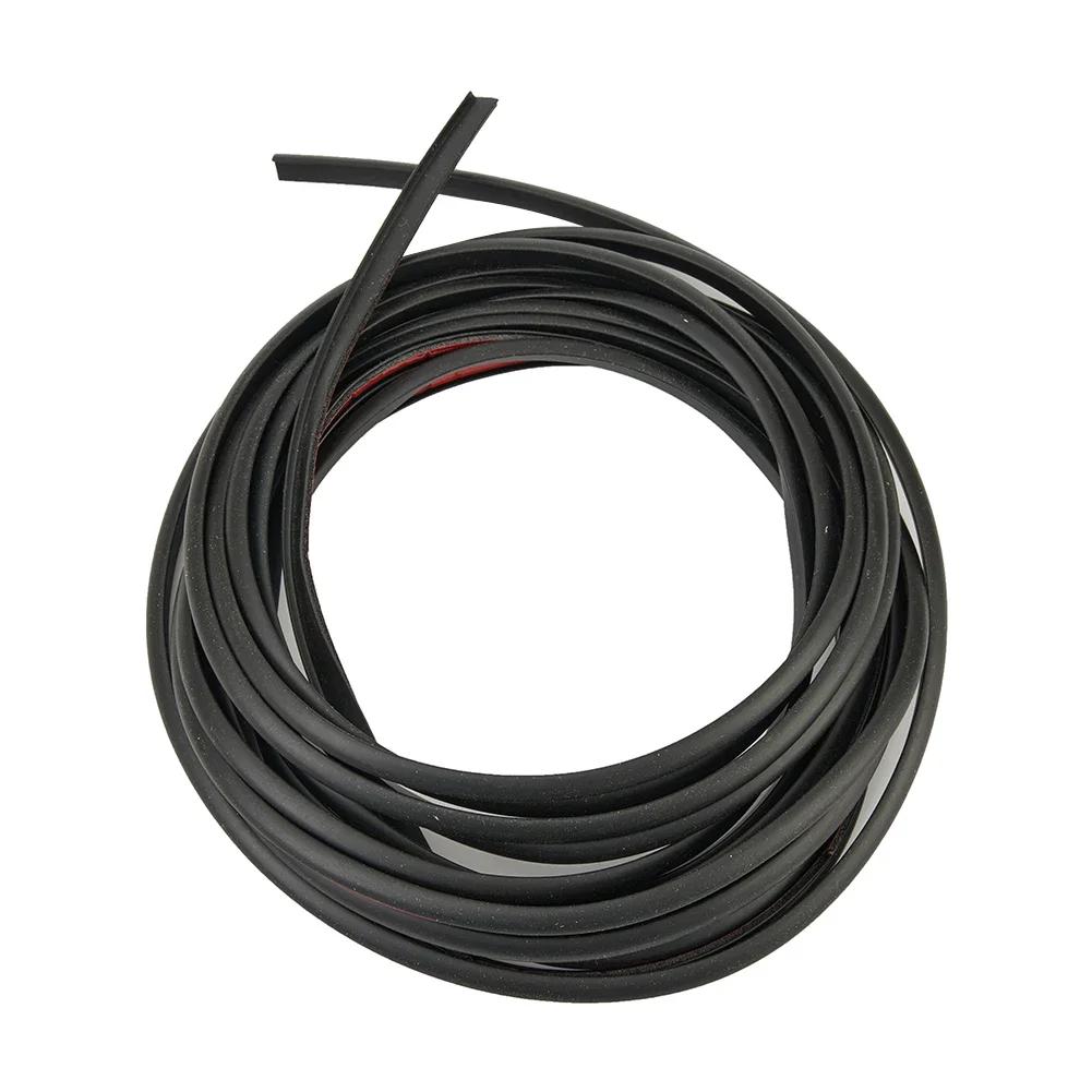 5M Autotür-Dichtungsstreifen, geneigt, T-förmig, wetterfest, Randverkleidung aus Gummi, universelles Auto-Innenzubehör