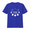 It S Just A Phase Moon Lunar Space Astronaut Astronomy Mens T Shirt Black Medium Vintage Washed Homme Comfortable Stretched