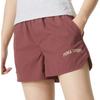Puma Solid Color Comfortable Loose Breathable Mid Waist Casual Shorts Women Shorts Plum 630357-96