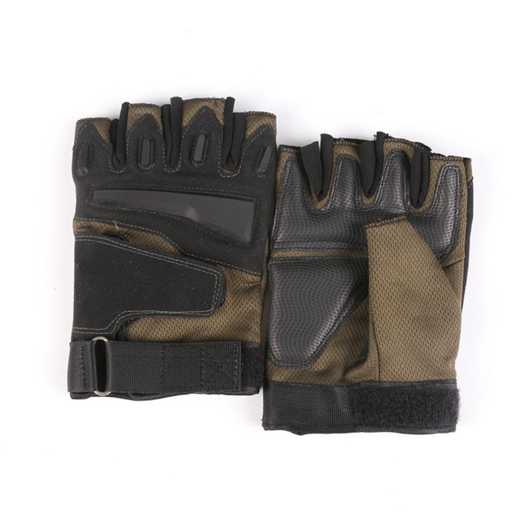 Outdoor Tactical Gloves Men and Women Field Military Fans Mountaineering Sports Motorcycle Riding Shade Fitness Half Finger Gloves