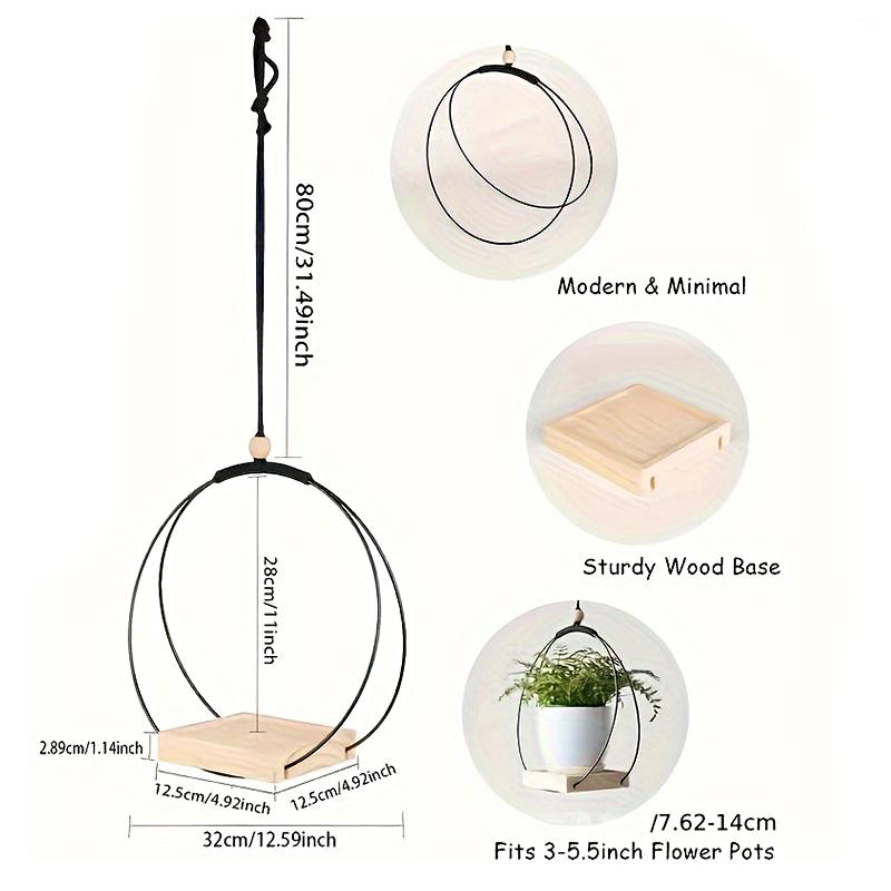1Pcs Bohemian Wall Hanging Hanging Plant Racks Plant Decorations Hanging Flower Pots
