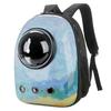 Cat bag out portable cat backpack cat bag space capsule pet dog schoolbag double shoulder rabbit summer breathable